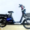 Электровелосипед Corso "Atlant" 20" дюймов, рама стальная, двигатель 800W, аккумулятор 48V20AH, корзина, в коробке