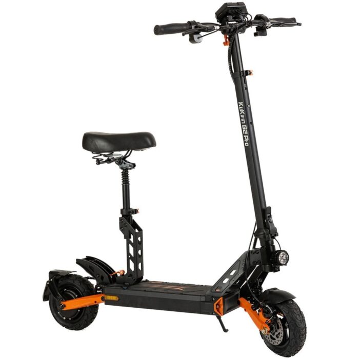 1782241941_6a3ada9570a68 Электросамокат с сиденьем Kugoo Kirin G2 PRO (600 Вт; 15 А/час; 48 В), черный
