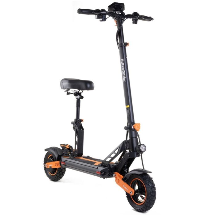 1782242550_6a3adcf60d840 Электросамокат с сиденьем Kugoo Kirin G2 MAX 2026 (1000 Вт; 20 А/час; 48 В), черный